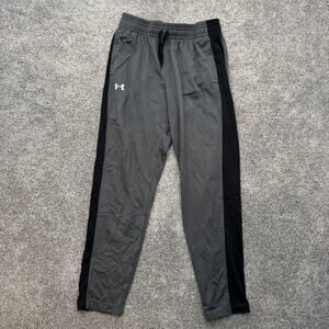 Under Armour Pants Mens Large Track Joggers Athletic Polyester 1366213
